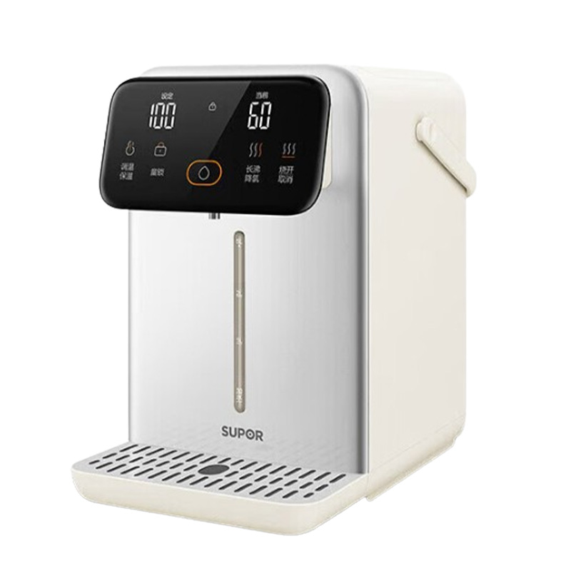 苏泊尔电热水瓶5L米黄色SW-50T916澎湃速热智能调温