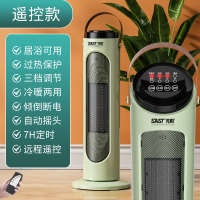 先科(SAST) 取暖器浴室暖风机电暖器家用立式电暖风热风机大面积办公室大功率电热器243取暖器 绿色遥控款 常规