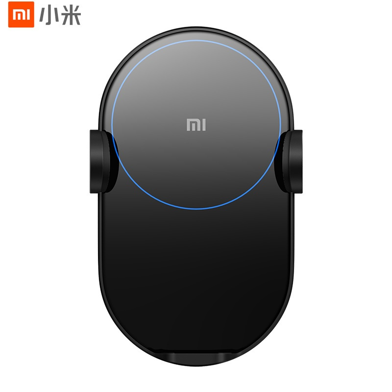 小米无线车充 车载支架 10W闪充快速充电 电动变形夹臂 双重散热更安全 智能兼容