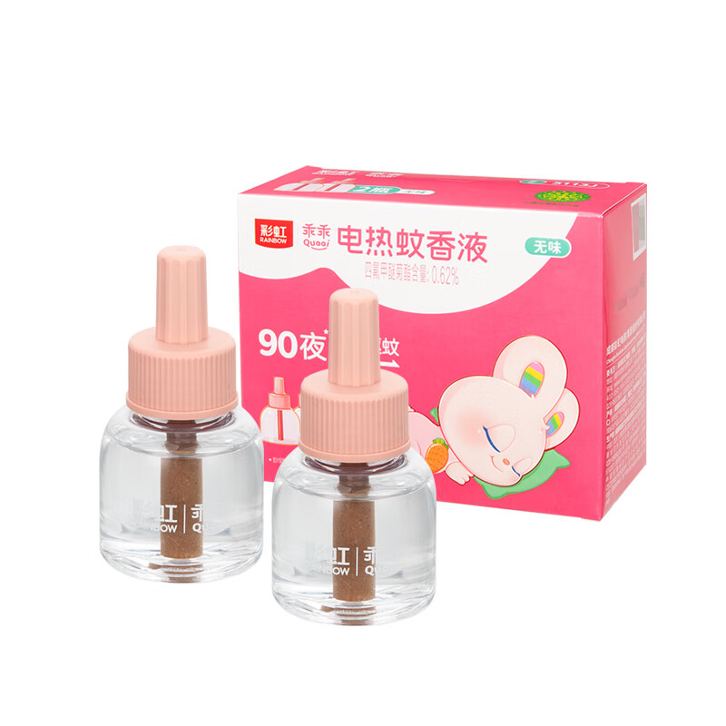 彩虹电热蚊香液特惠双瓶装(乖乖)5113JCH-5113J高清大图