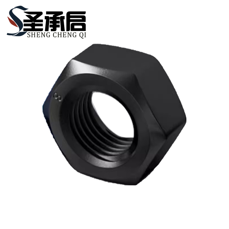 圣承启 黑色螺母 M8 个高清大图