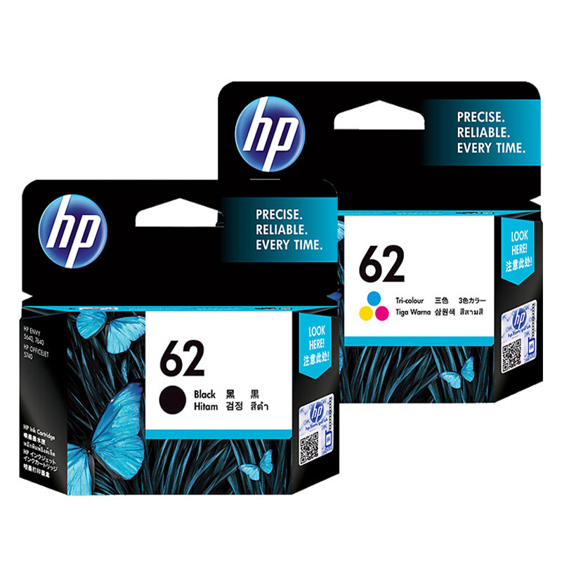 惠普(HP) 原装62 62XL墨盒 适用于HP OfficeJet 200 258移动打印机高清大图