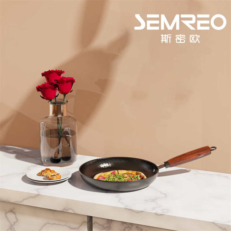 斯密欧SEMREO 艾世达纯铁煎锅MR-600高清大图