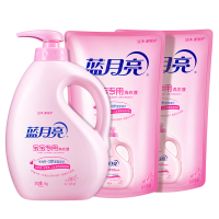 蓝月亮 洗衣液宝宝专用1kg瓶+1kg*2袋套装百合清香