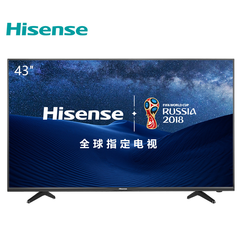 海信(Hisense)LED43EC300D 43英寸 全高清蓝光平板液晶电视金属背板 (深黑)