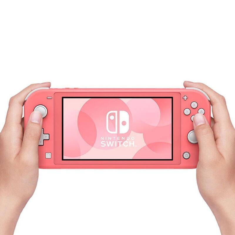 任天堂nintendoswitch掌上游戏机便携switchlite主机珊瑚粉色日版