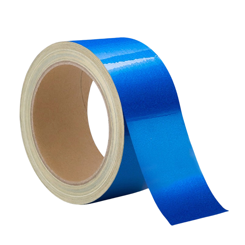 途务 反光警示胶带 蓝色宽5cm*25m 卷高清大图