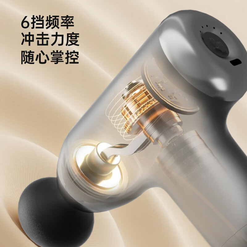 西屋(WESTINGHOUSE) 加长手柄筋膜枪按摩器全身颈椎肩腿部肌肉放松器电动冲击仪 MA25高清大图