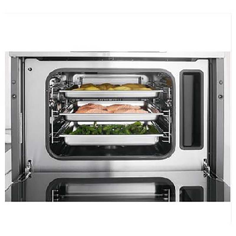 博世(BOSCH)CDG634BS1W 全新不锈钢 触控环 电蒸箱38L大容量 纯蒸汽烹饪 精准温度控