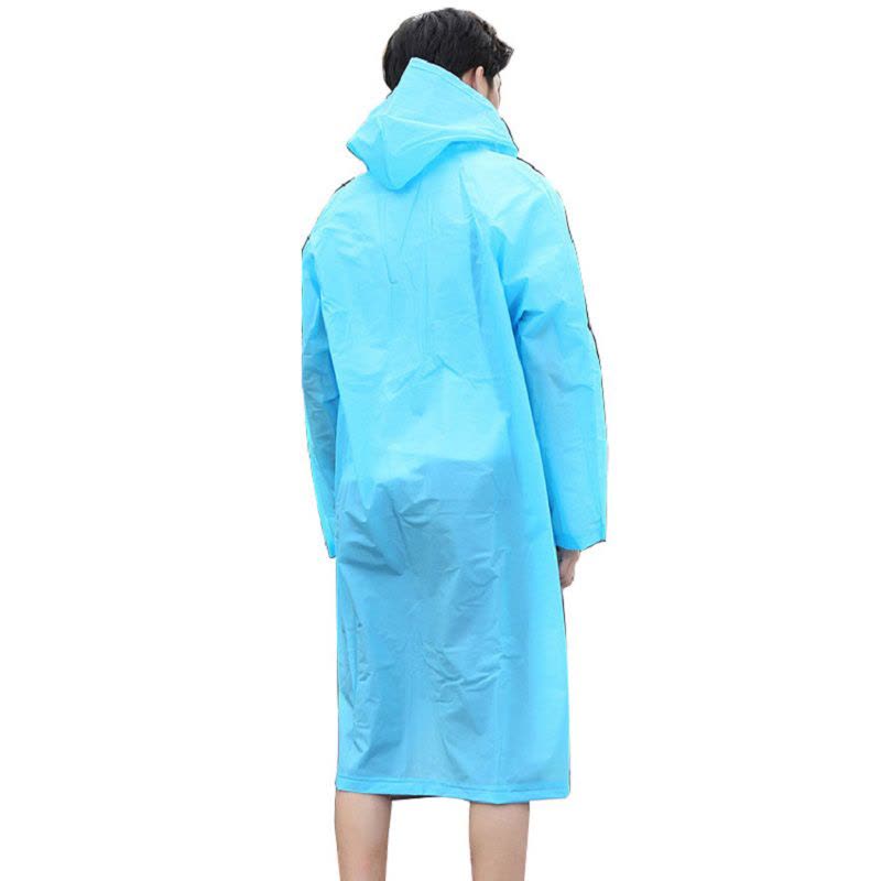安居先森KS371EVA14轻便加厚时尚成人雨衣EVA 蓝色XL(件)图片