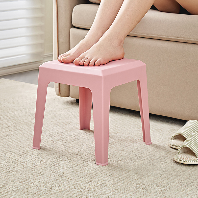 全友家居小凳子客厅马卡龙多色可选方板凳小矮凳高清大图