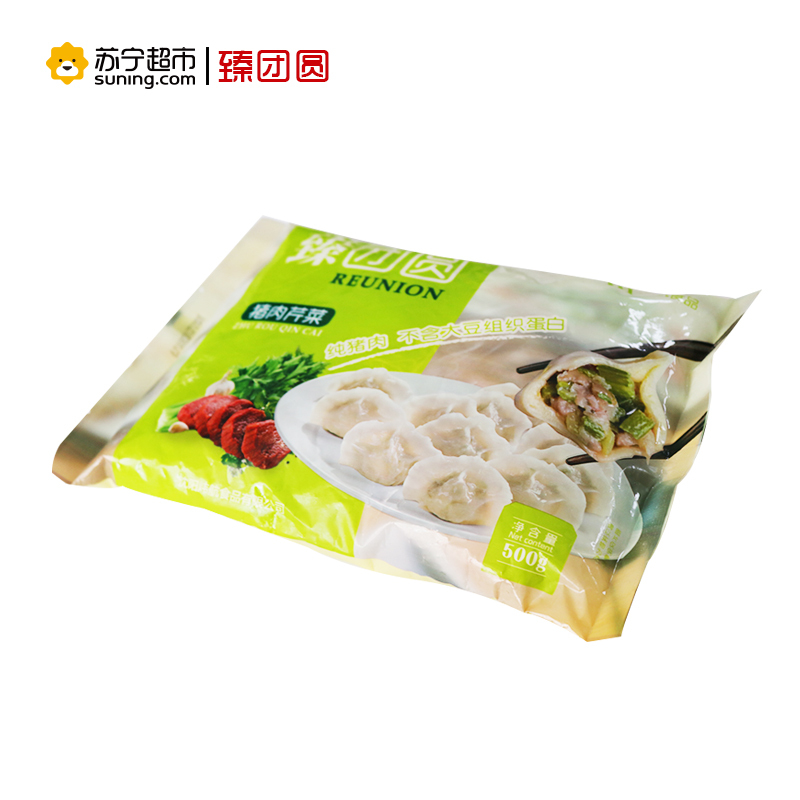 臻团圆猪肉芹菜水饺500g
