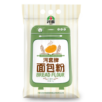 河套面包粉 高筋面粉烤箱面包机粉 披萨粉烘焙原料4kg