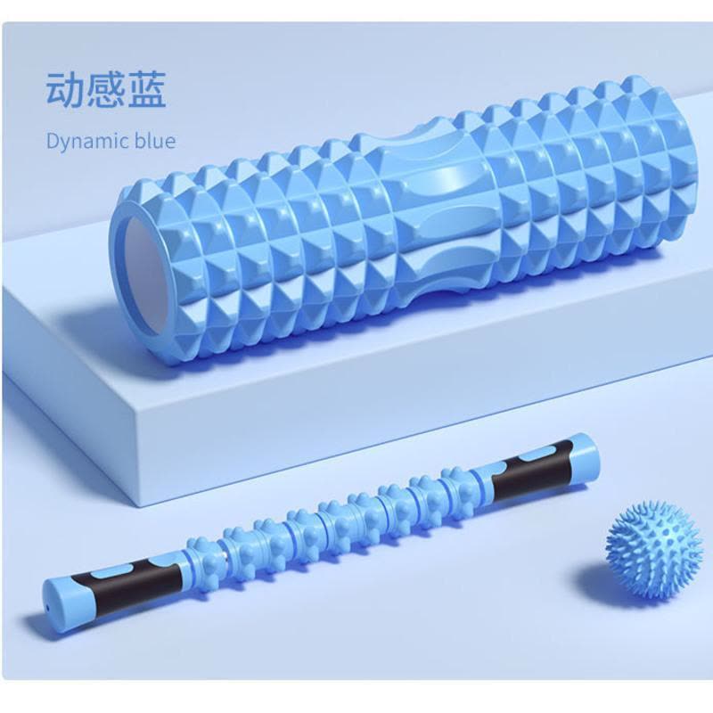 高级灰[30CM普通款] 肩膀健身仪按摩棒按摩仪初级男生背部肌肉放松器轴棒滚轴减肥腿部图片