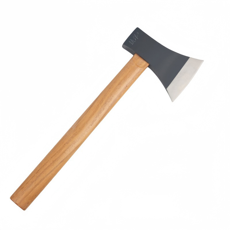 铁洋 木柄斧头 斧子 2斤双面刃黑砂 把
