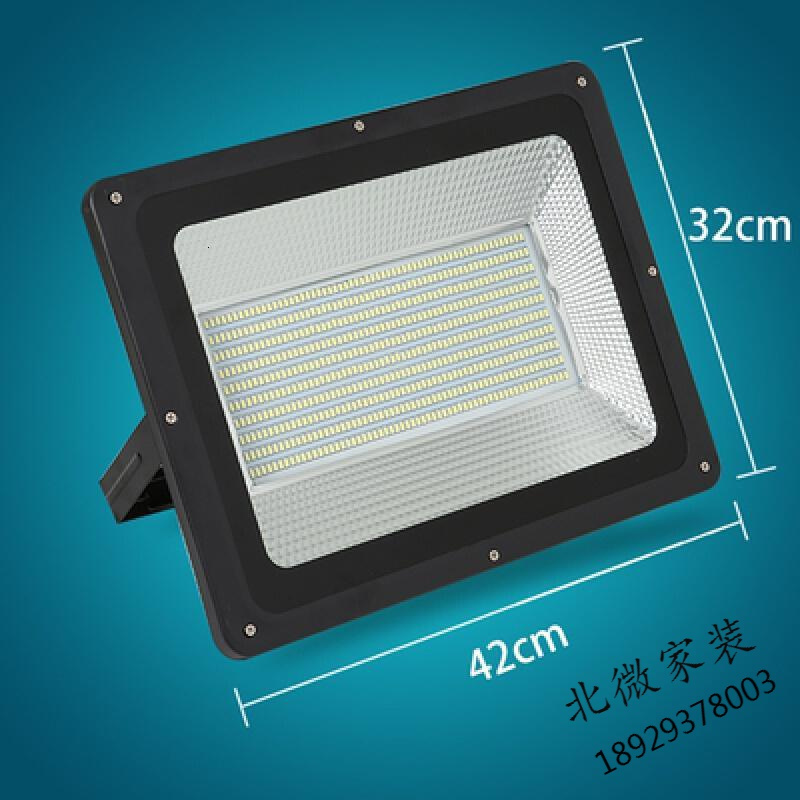 led投光灯户外防水广告投射灯1000W远程强光工程工地照明灯探照灯