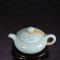 唐宏坊 简约青瓷功夫茶具套 装简约整套现代茶器茶壶茶杯盖碗