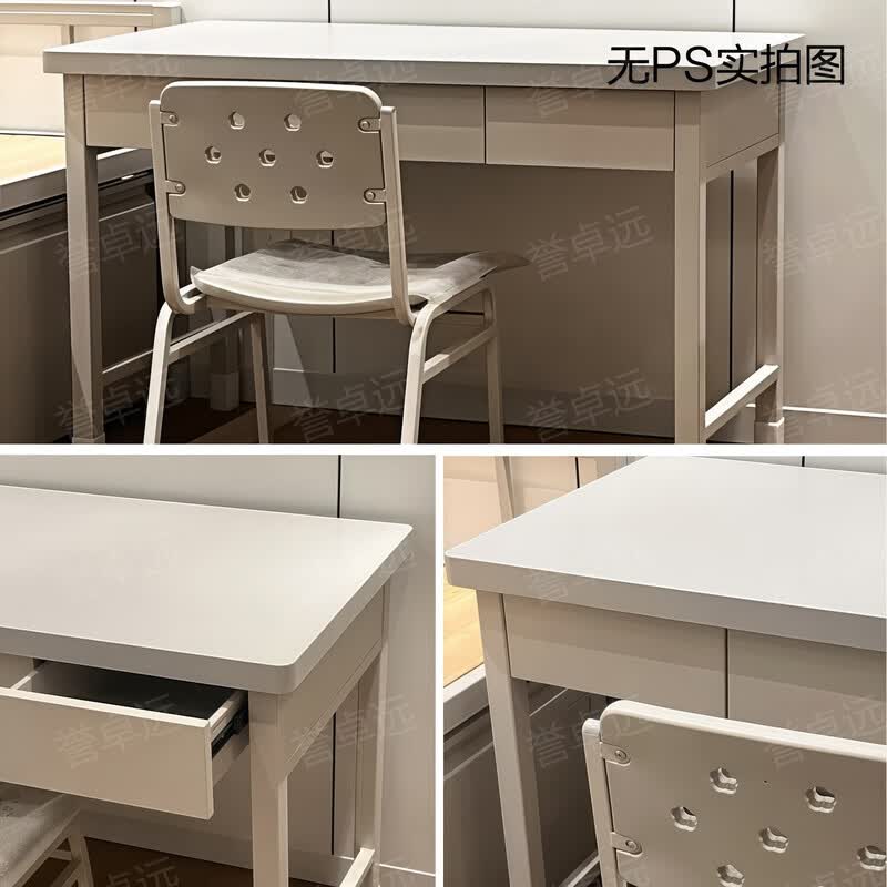 誉卓远电脑桌宿舍学习桌铁艺桌办公桌钢制会议桌培训桌 十人位单桌高清大图