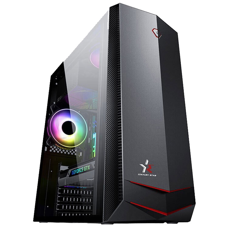世纪之星 i9级八核至强E5 2660/GTX750Ti 2G独显/16G内存/256G固态+500G机械盘 家用办公 游戏电脑 台式机 组装电脑 台式电脑 电脑主机 组装机