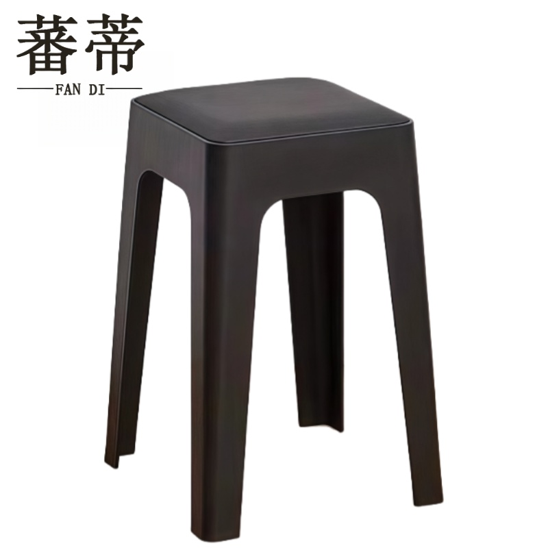 蕃蒂塑料方凳高清大图
