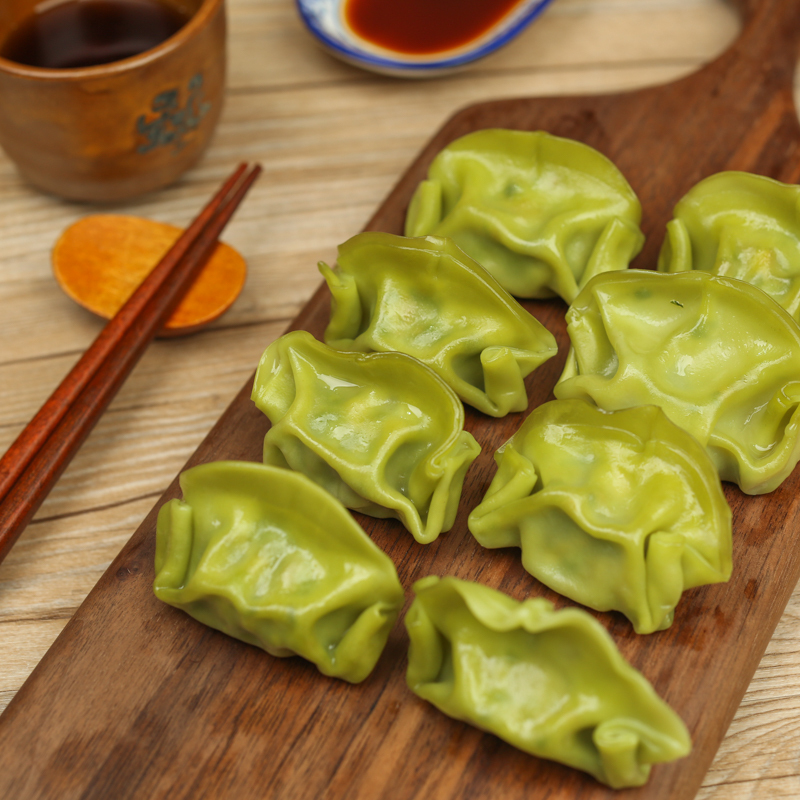 湾仔码头 多菜多益香菇青菜上品素菜水饺720g