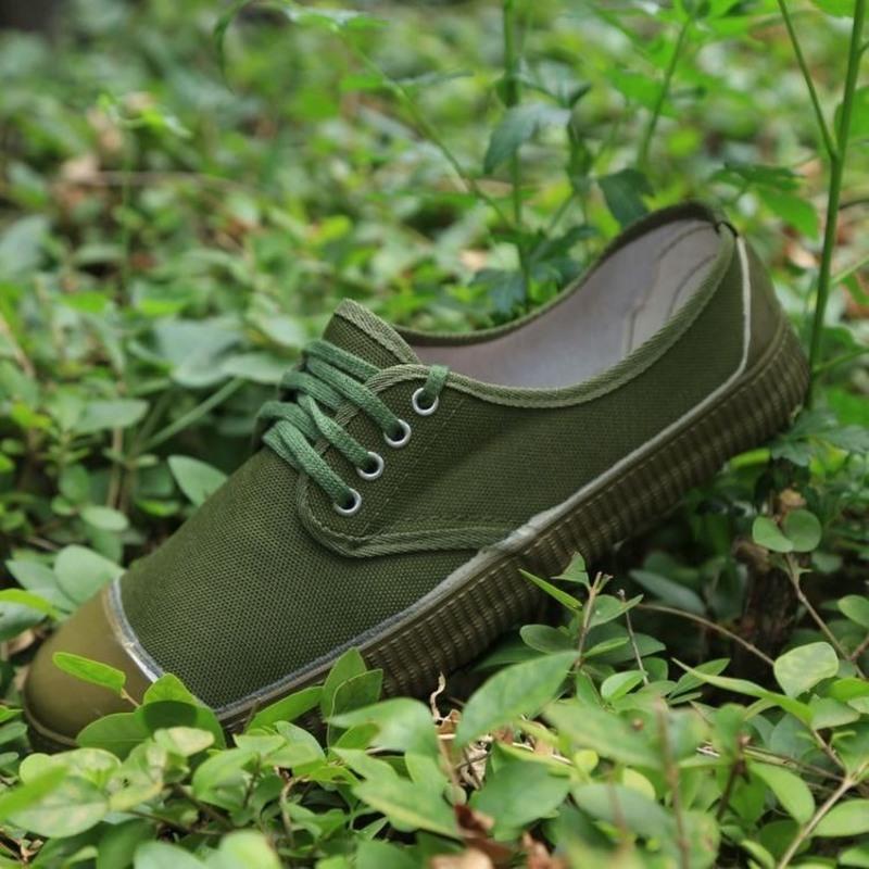 橡胶底防滑劳动平底帆布胶劳保鞋解放鞋男女军鞋军训民工工地黑布鞋38