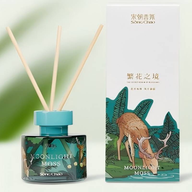 宋朝繁花之境无火香薰月照青苔[幽幽木质调]0.12L高清大图