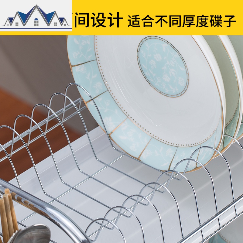 厨房置物架用品用具晾洗放沥水碗架碗柜碗碟碗筷盘刀收纳盒餐具架 三维工匠高清大图