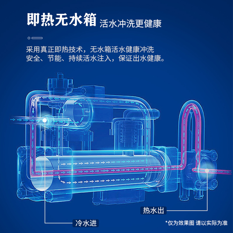 苏宁宜品智能马桶盖家用全自动坐便盖板即热式恒温冲洗加热马桶圈冲洗屁股器电动座圈