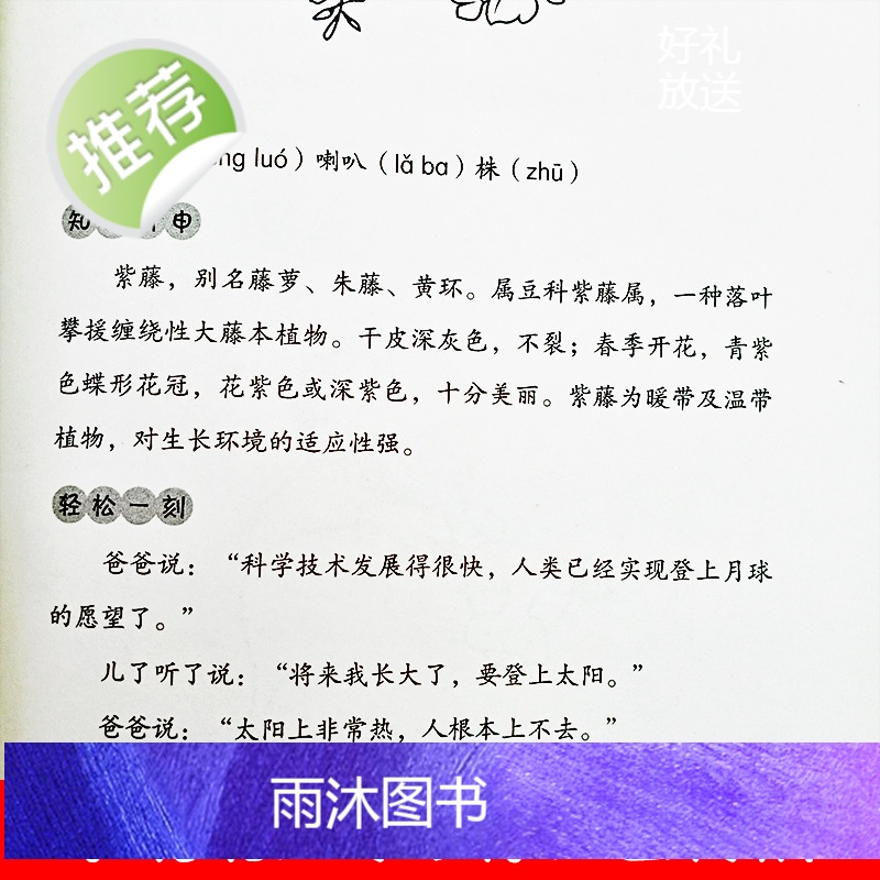 我的第一本绕口令书2 FZS 绕口令训练 绕口令书籍大全 绕口令儿童 儿童绕口令书 快板儿童口才用 少儿播音主持口才训练高清大图