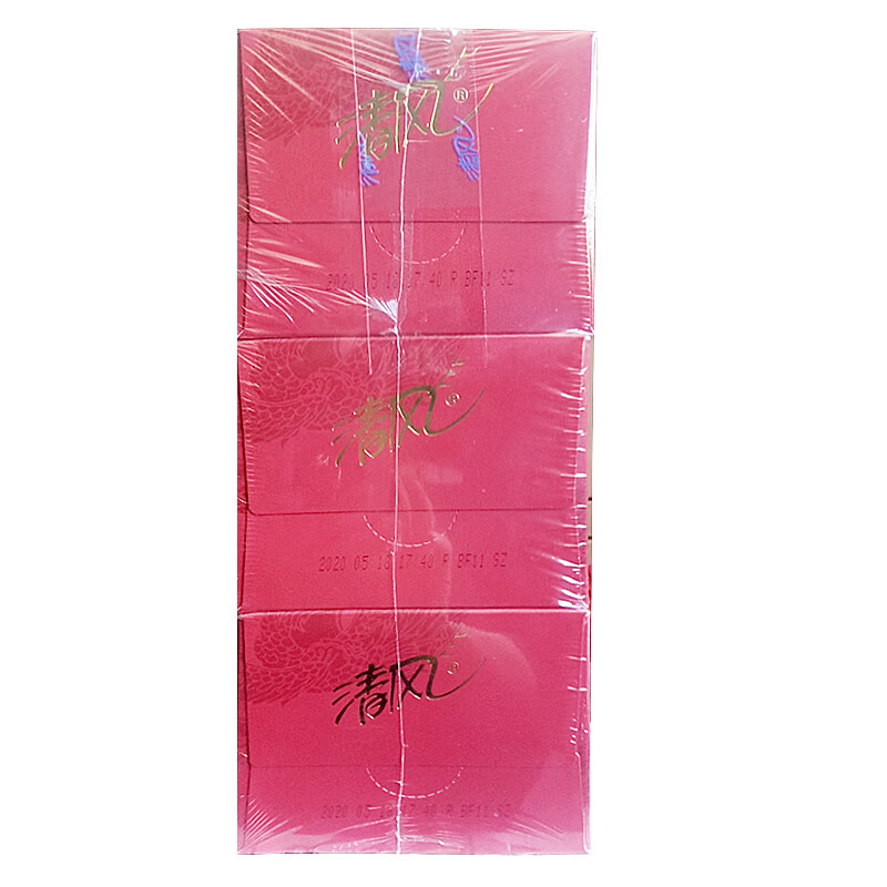 清风 B338AFD 200抽双层盒装面纸 3盒/提 12提/箱 1箱装(货期3-6天)高清大图