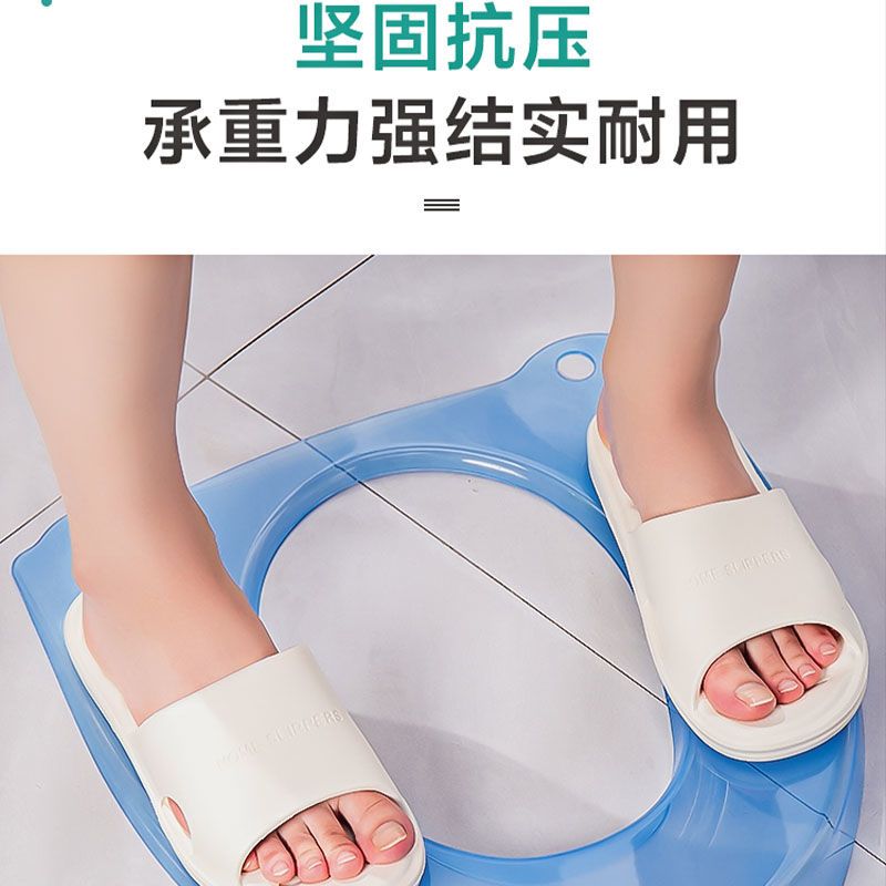 [普通版]+[随机色随机款] 塑料马桶坐垫马桶圈马桶垫家用四季防水坐便套圈垫通用合租个人专