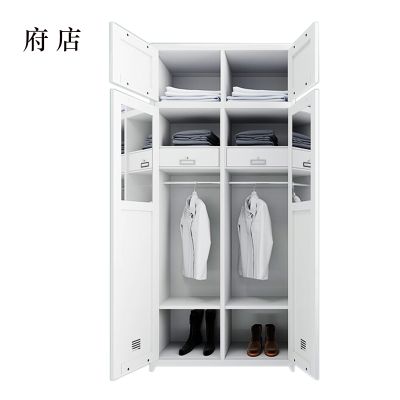 府店员工储物柜文件柜存放柜子更衣柜两门内务柜