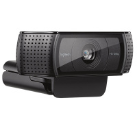 罗技(Logitech)Pro C920 主播推荐摄像头 高颜值 吃鸡斗鱼直播摄像头