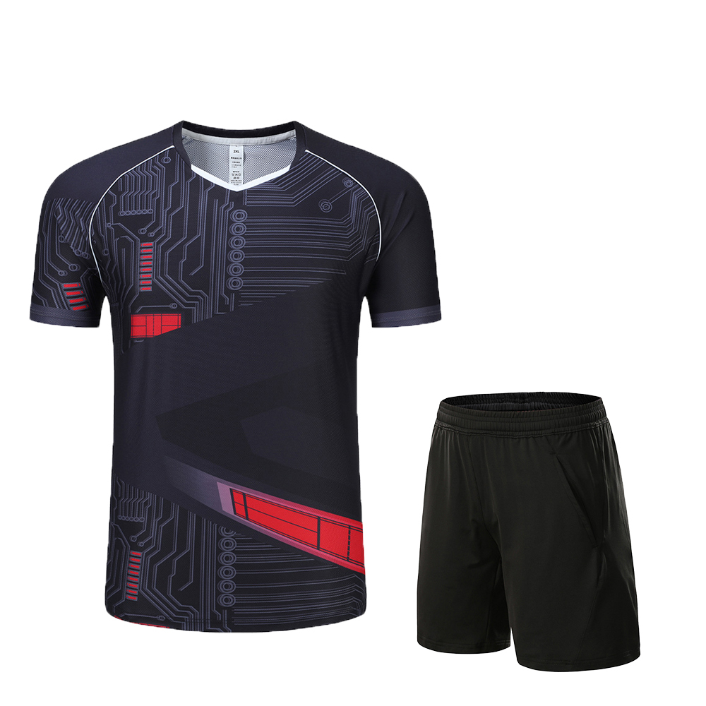 速干比赛男女运动套装乒乓球服L61/套