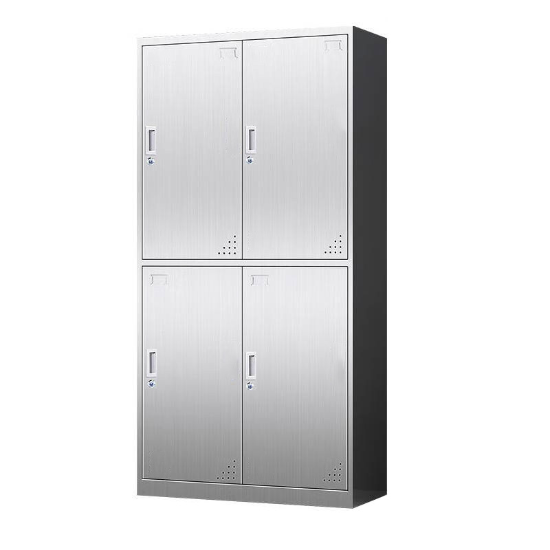 帝德龙四门不锈钢衣柜员工宿舍柜BX7 900*420*1800mm高清大图