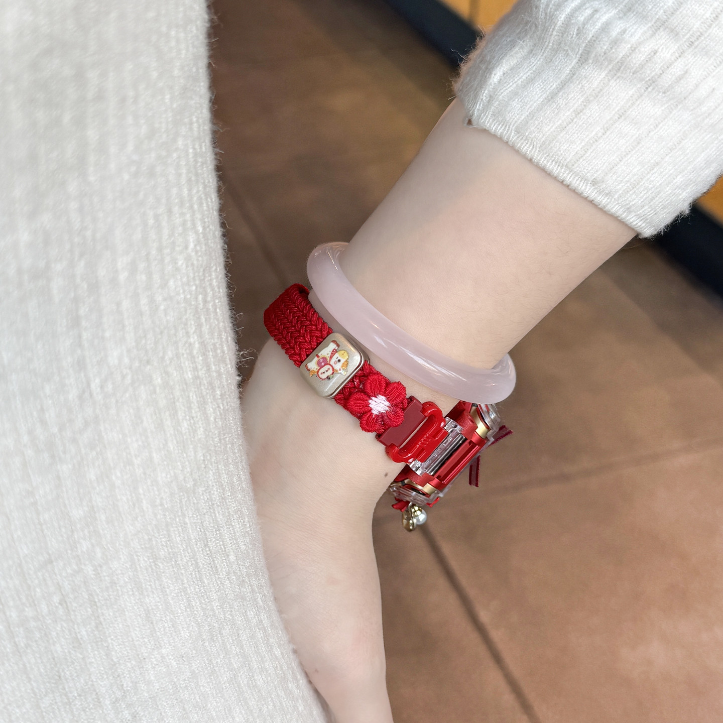 适用小天才电话手表表带Z10/Z9可爱挂脖Z11新款Z8Z7S保护套3139B高清大图