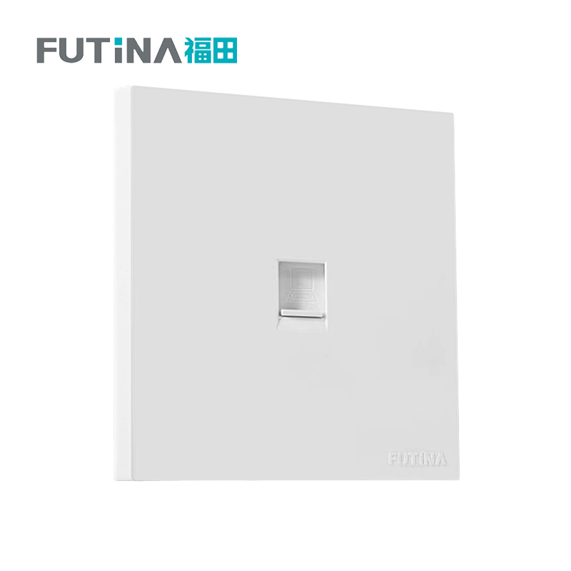福田 开关 暗装墙壁开关面板 一位电脑 单位:个高清大图