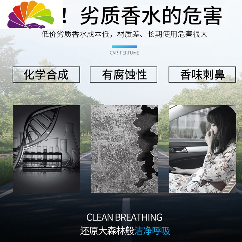 舒适主义车载香水出风口旋转空军三一号汽车小风扇车内装饰品用品大全摆件 皓白银[四个特惠装][合金镶钻款]送20片香薰芯