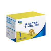 君乐宝奶粉1段乐纯四联包牛奶粉一段 1600g*1提