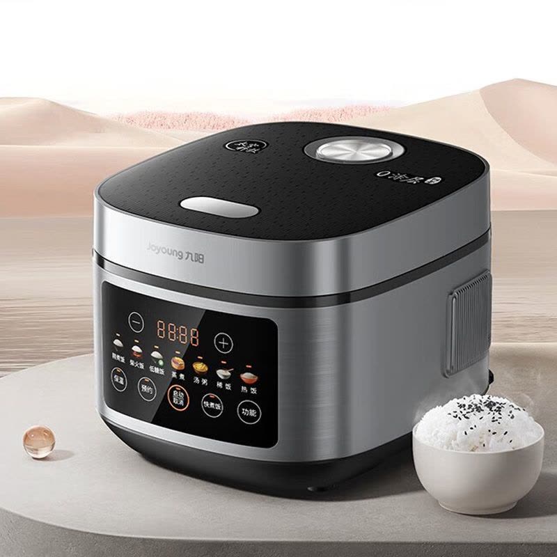 九阳电饭煲电饭锅4L无涂层5A认证风冷水润膜不锈钢内胆IH加热40N11图片