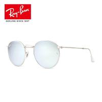 RayBan雷朋太阳镜男女款时尚渐变彩膜反光镜面墨镜0RB3447 019/30银色框银色反光银色镜片尺寸53