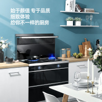 长虹(CHANGHONG) JJZY-X5高配(新)集成灶厨房一体式灶家用环保灶自动清洗油烟机大吸力烟灶消套装液化气
