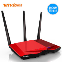 腾达（Tenda）AC18 1900M游戏路由 双千兆智能无线路由器 有线无线全千兆5G双频低辐射WiFi穿墙（中国红）
