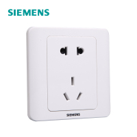 【官方正品】西门子(SIEMENS)开关插座面板86型远景雅白五孔 空调插座 USB 电视电脑一站购齐