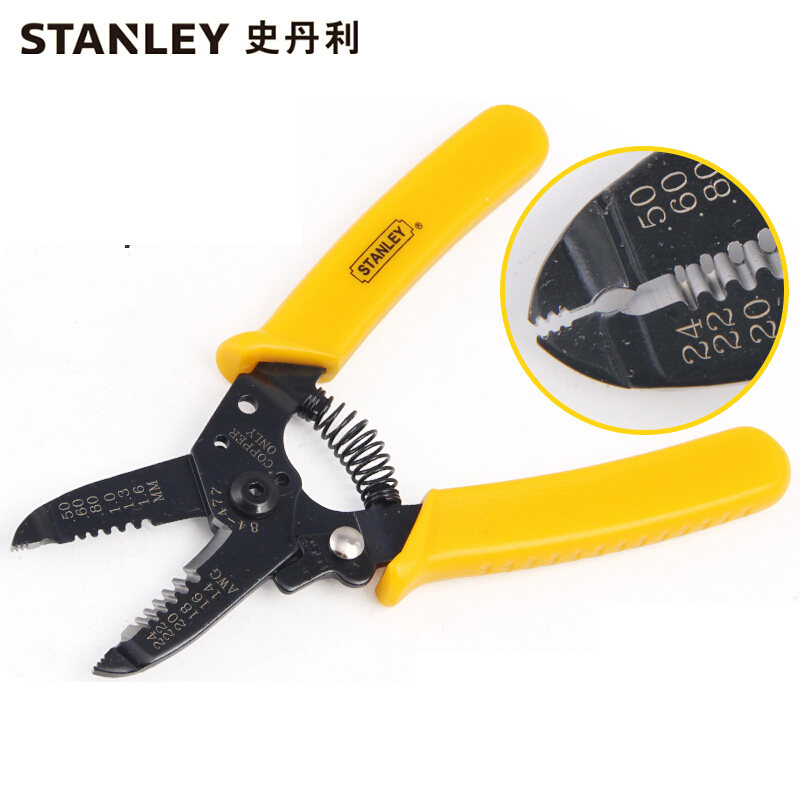 史丹利(STANLEY) 剥线钳84-477-22 单位:把
