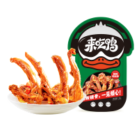来伊份来吃鸭甜辣鸭锁骨112g