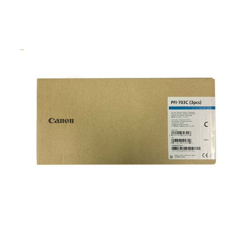 佳能(Canon) 墨盒PFI-703 C青色 适用于IPF810/815/820/825