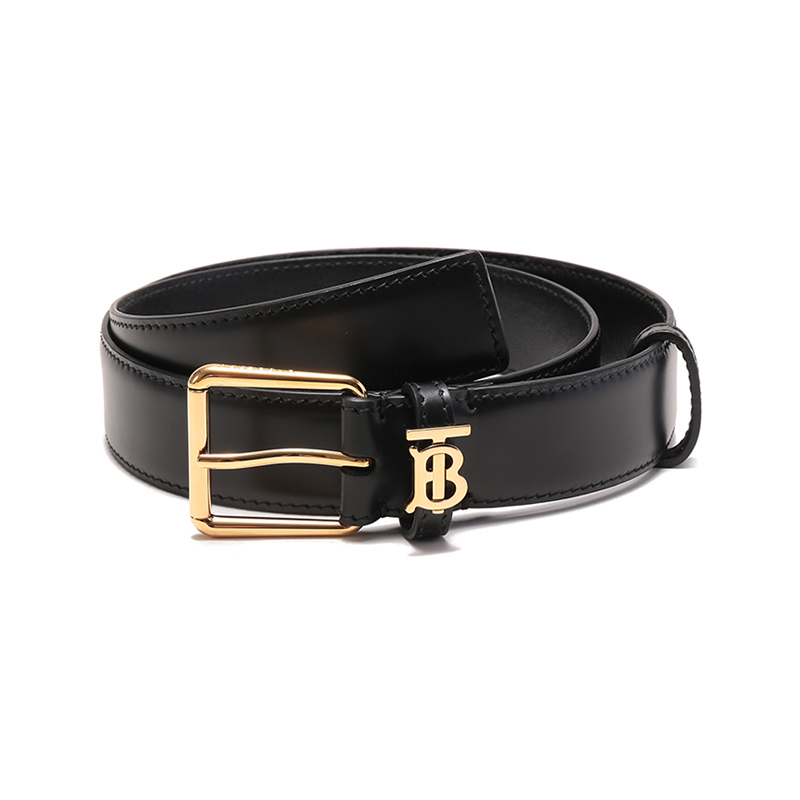 博柏利burberry女款牛皮革不可裁剪皮带腰带8055601