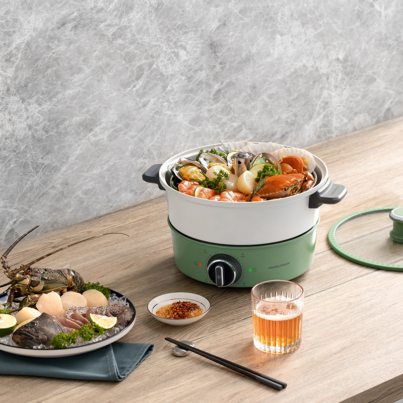 摩飞(Morphy richards)升降料理锅MR9090高清大图
